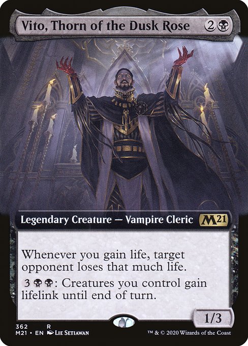 Vito, Thorn of the Dusk Rose|Core Set 2021|362