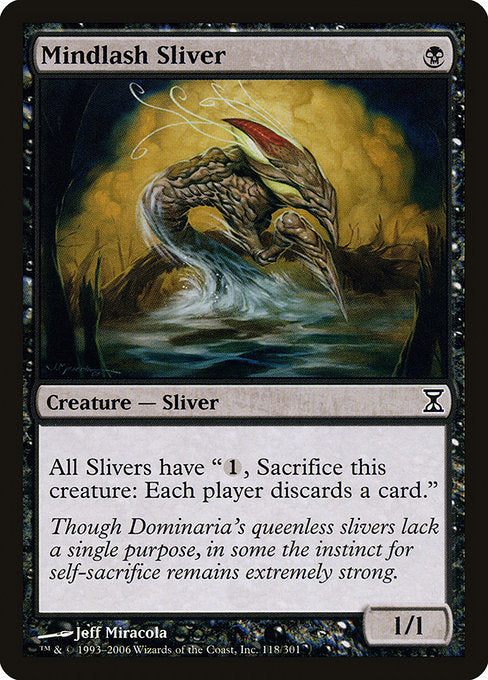 Mindlash Sliver|Time Spiral|118