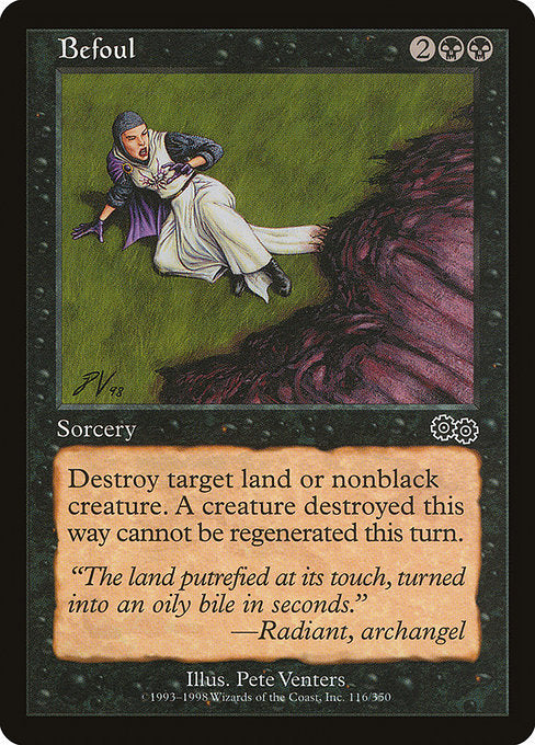 Befoul|Urza's Saga|116