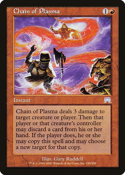 Chain of Plasma