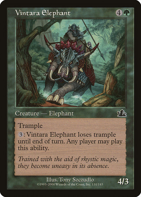 Vintara Elephant|Prophecy|131