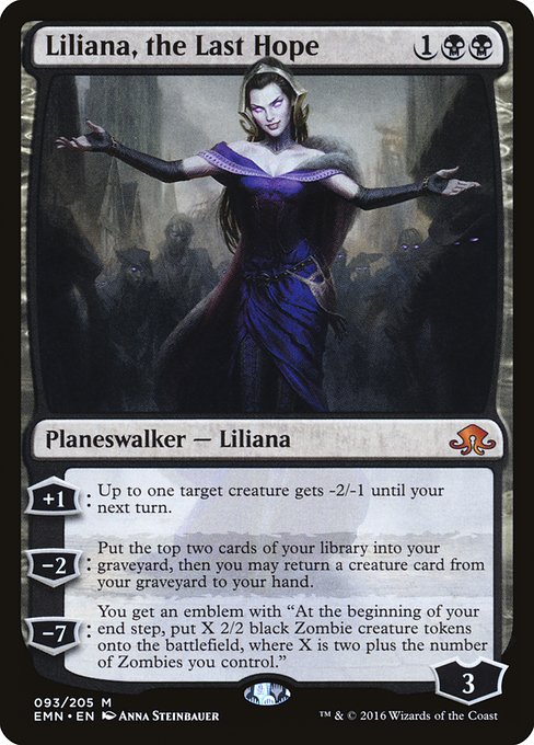 Liliana, the Last Hope|Eldritch Moon|93