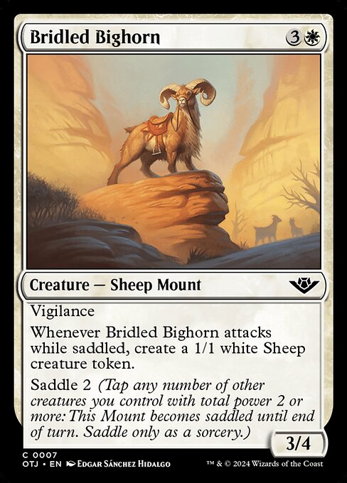 Bridled Bighorn|Outlaws of Thunder Junction|7