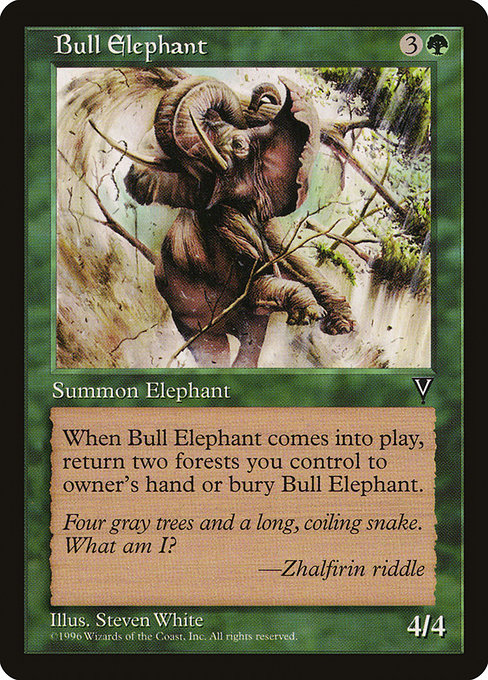 Bull Elephant|Visions|101