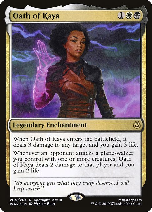 Oath of Kaya|War of the Spark|209