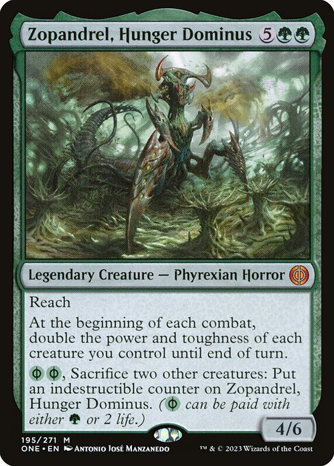 Zopandrel, Hunger Dominus|Phyrexia: All Will Be One|195