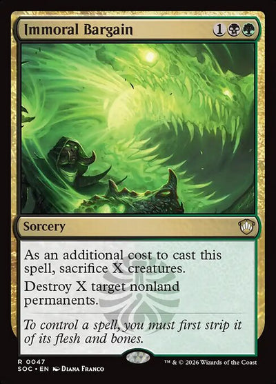 Immoral Bargain
