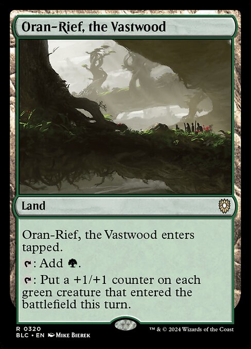 Oran-Rief, the Vastwood|Bloomburrow Commander|320