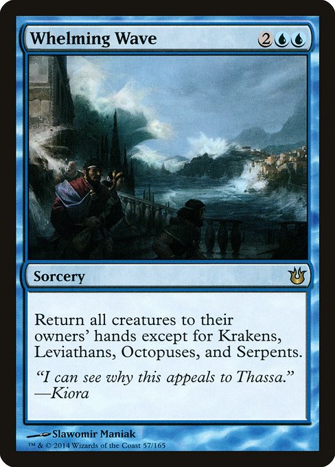 Whelming Wave|Born of the Gods|57