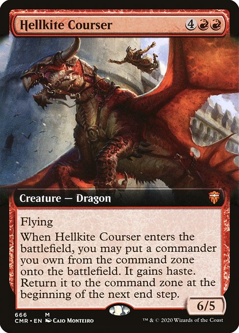 Hellkite Courser|Commander Legends|666