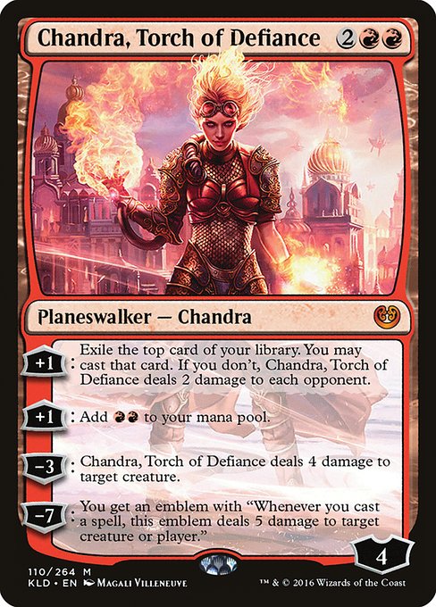 Chandra, Torch of Defiance|Kaladesh|110