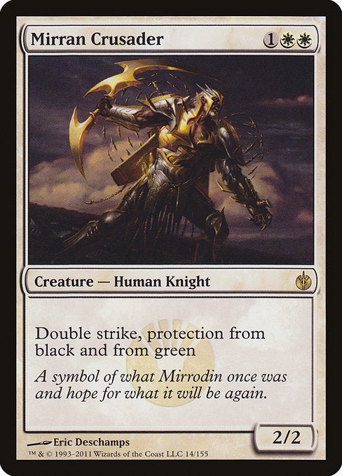 Mirran Crusader|Mirrodin Besieged|14