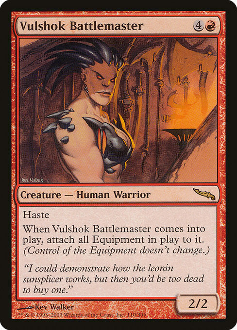 Vulshok Battlemaster | Mirrodin | 110