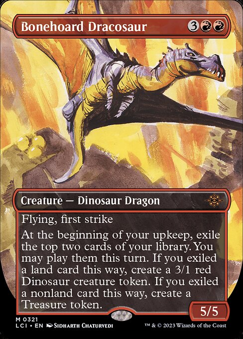 Bonehoard Dracosaur|The Lost Caverns of Ixalan|321