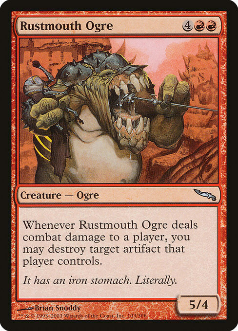 Rustmouth Ogre|Mirrodin|103