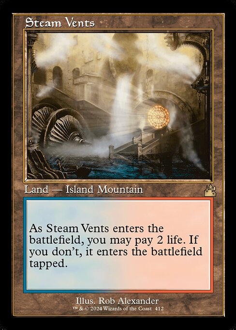 Steam Vents|Ravnica Remastered|412