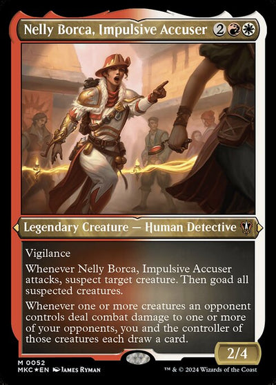 Nelly Borca, Impulsive Accuser