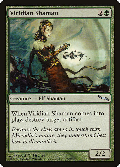 Viridian Shaman | Mirrodin | 139