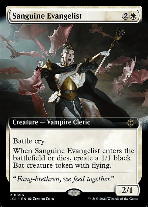 Sanguine Evangelist|The Lost Caverns of Ixalan|356